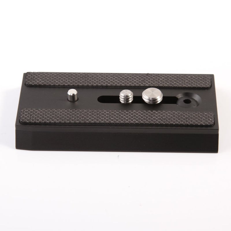FocusFoto 501PL Sliding Dovetail Quick Release Plate with 1/4"-20 & 3/8"-16 Mounting Screw for Manfrotto 503HDV 701HDV MH055M0-Q5 for 501, 503 & NG Tripod Heads, RC5 Quick Release QR System, Replaces #3433PL - Image 2
